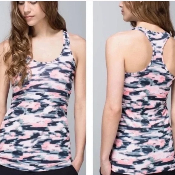 lululemon athletica Tops - Lululemon Wamo Camo Racerback Tank